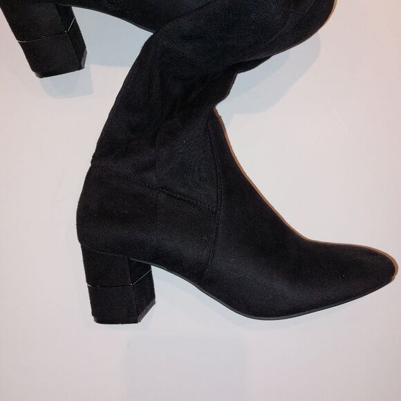 Alfani Women's Novaa Closed Toe Over Knee Fashion Suede  Boots Black, Size 6.0 M - Picture 10 of 14